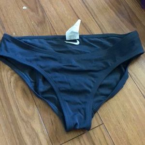 grey nike bathing suit bottoms